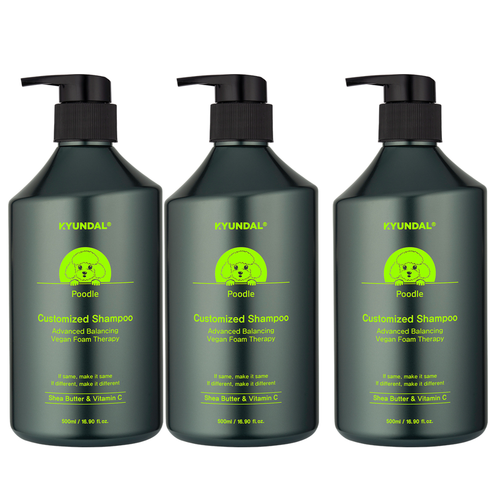 2+1 푸들 강아지 pH 어드밴스드 밸런싱 커스터마이즈드 샴푸 500ml