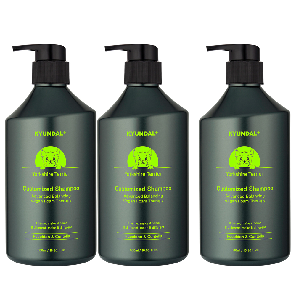2+1 요크셔 테리어 pH 어드밴스드 밸런싱 커스터마이즈드 샴푸 500ml