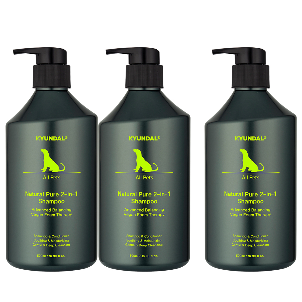 2+1 올펫 어드밴스드 밸런싱 내추럴 퓨어 투인원 샴푸 500ml